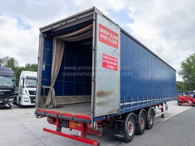 LAWRENCE DAVID 4224MM CURTAINS SIDE TRAILER