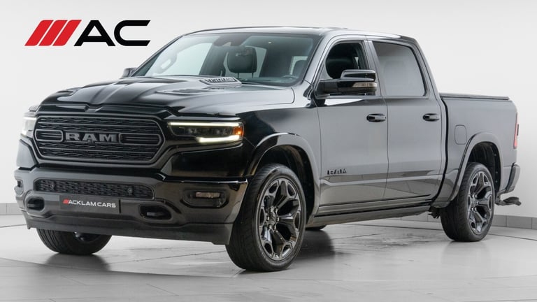 image for 2022 Dodge RAM (22 Reg) 5.7 V8 Hemi 1500 Limited Black Edition (VAT Q) Estate Petrol Automatic