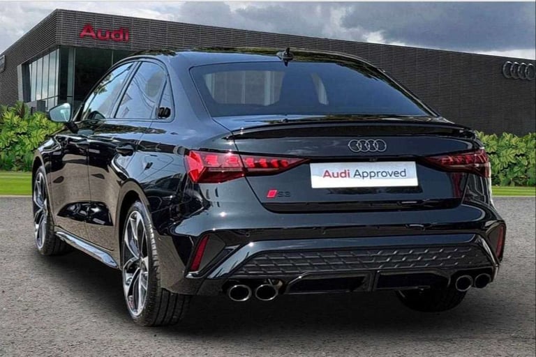 2025 Audi A3 S3 TFSI Black Edition Quattro 4dr S Tronic Saloon Petrol Automatic