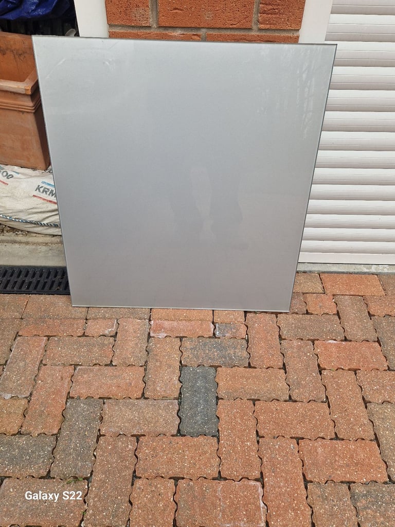 image for Grey glass splashback 