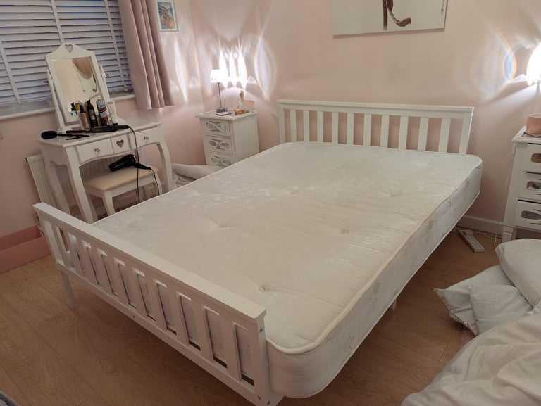 Double Bed & Mattress 