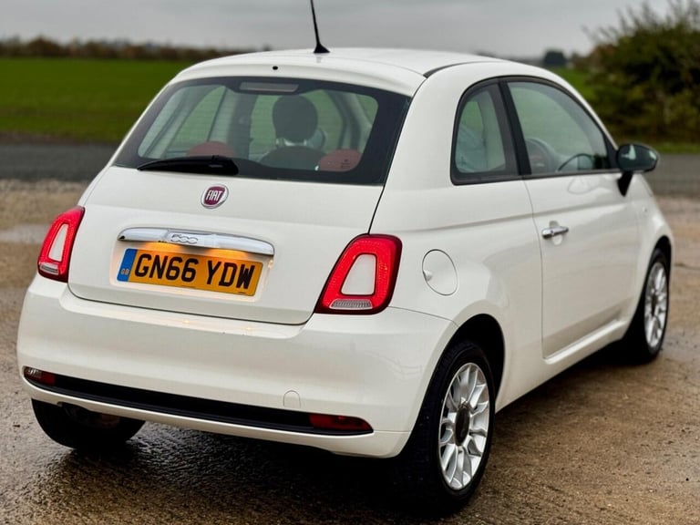 2016 Fiat 500 1.2 ECO Pop Star Euro 6 (s/s) 3dr Hatchback Petrol Manual
