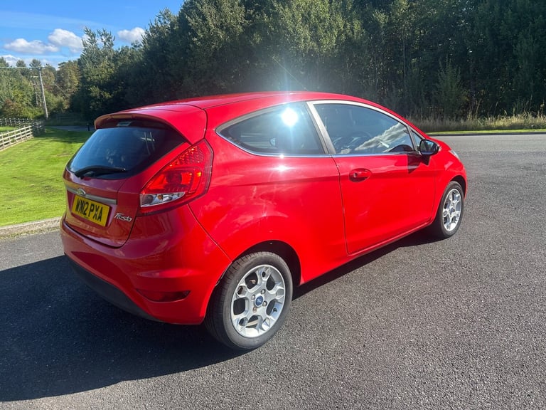 2012 Ford Fiesta 1.4 Zetec 3dr HATCHBACK Petrol Manual