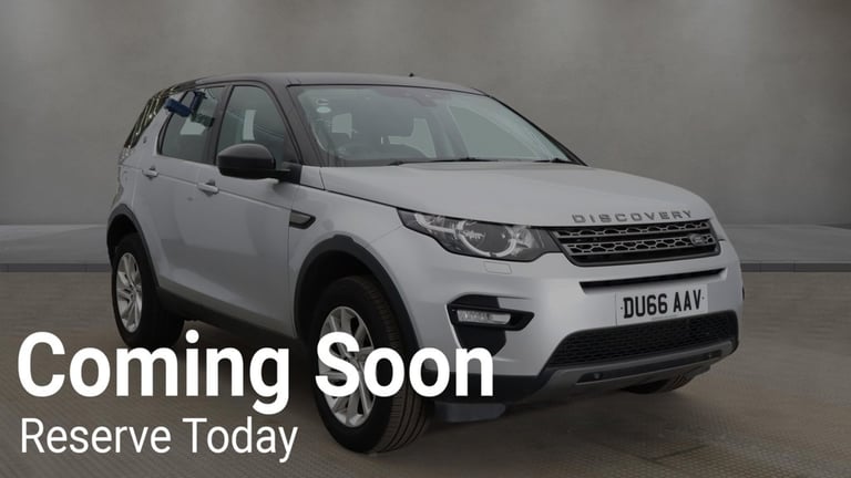 image for 2016 Land Rover Discovery Sport 2.0 TD4 180 SE Tech 5dr ESTATE Diesel Manual