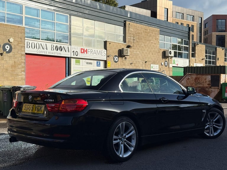 2015 BMW 4 Series 2.0 420i Sport Euro 6 (s/s) 2dr CONVERTIBLE Petrol Manual