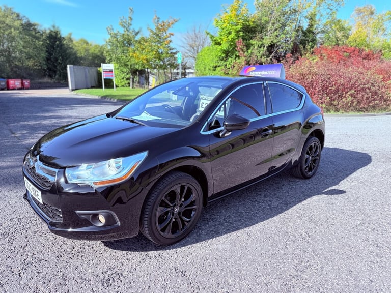 2012 12 CITROEN DS4 1.6 HDI DSTYLE MANUAL VERY SMART STYLISH FAMILY MOTOR 