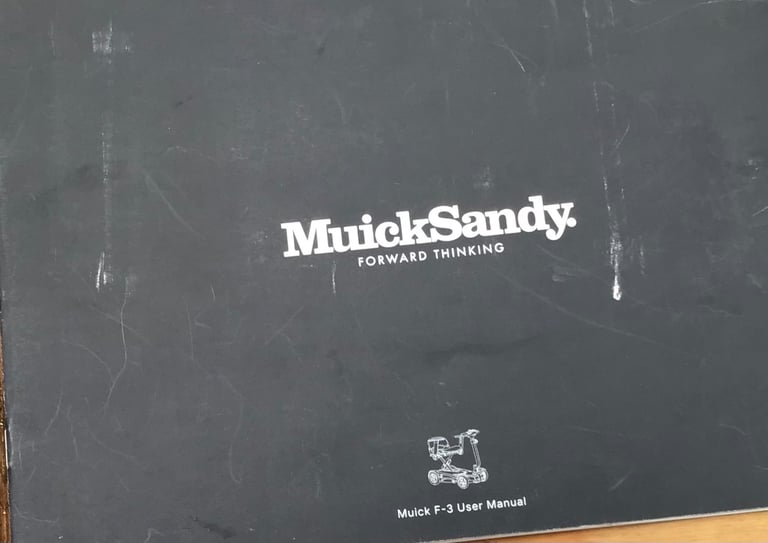 MuickSandy Mobility Scooter.