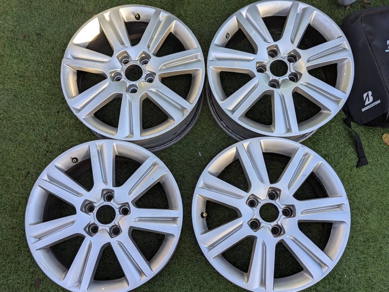 AUDI  SPORT/S-LINE 7 SPOKE 17"INCH SET OF 4 ALLOY WHEELS 2007-2015