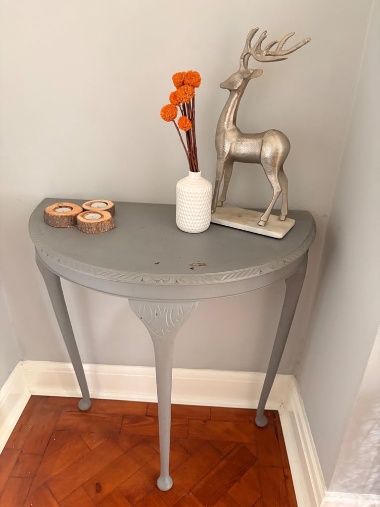 image for Half moon side table