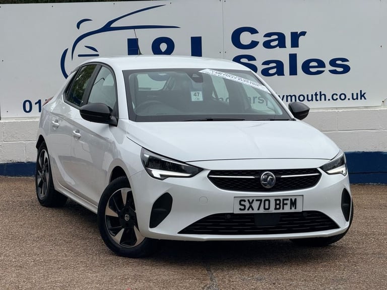 2020 Vauxhall Corsa 50kWh SE Nav Hatchback 5dr Electric Auto (7.4Kw Charger) (136 ps) Hatchback E...