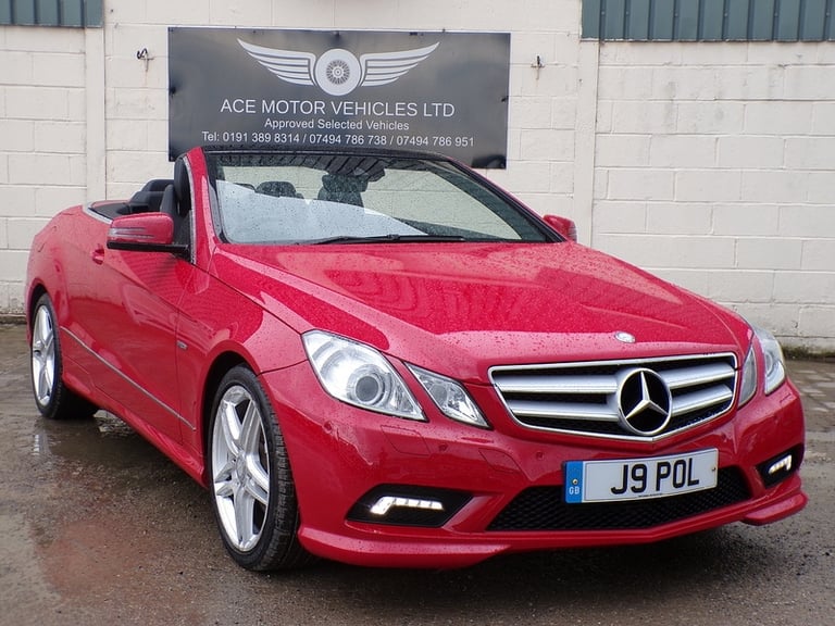 2010 Mercedes-Benz E Class E350 CDI V6 BlueEfficiency Sport Convertible Diesel Automatic