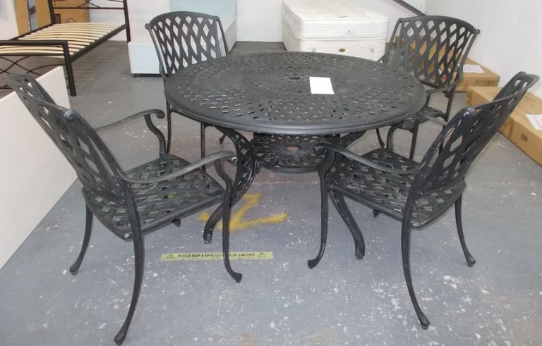 image for Alloy Garden Table and Chairs BW712