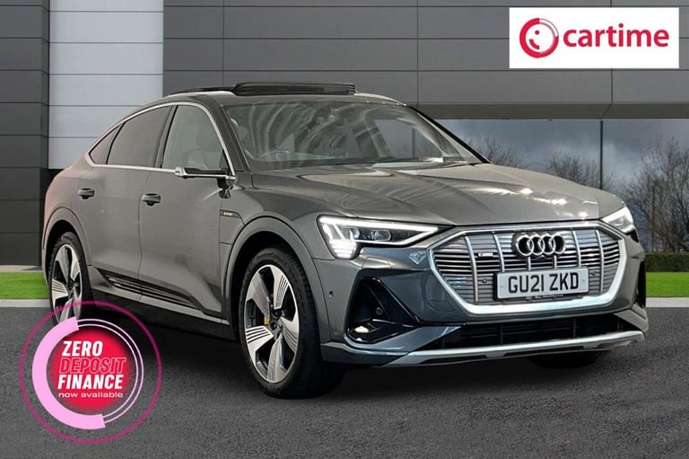 image for 2021 Audi e-tron 55 S line Sportback 5dr Electric Auto quattro 95kWh (408 ps) £8000 Up ESTATE ELE...