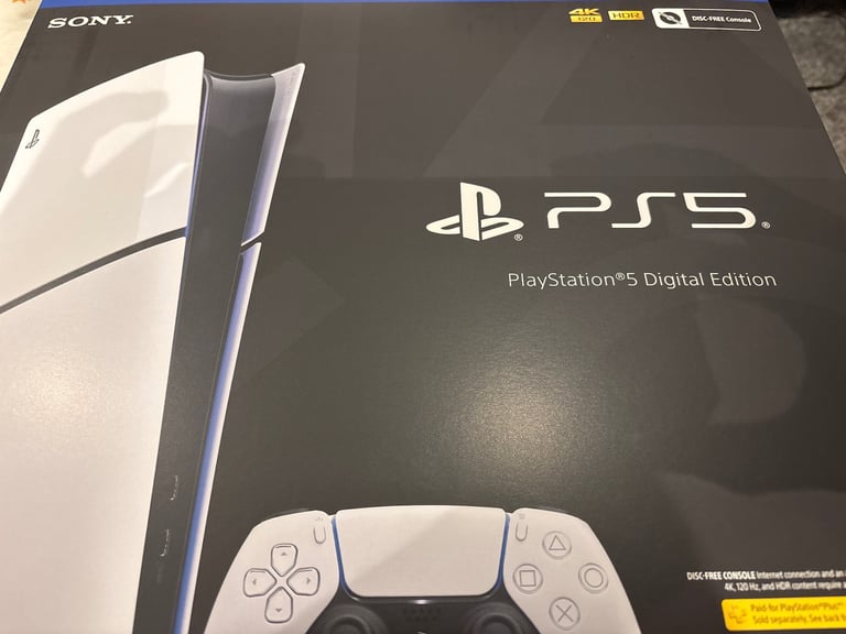 image for New ps5 digital edition never used 