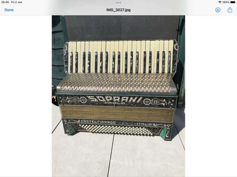 Soprani Prolo accordion
