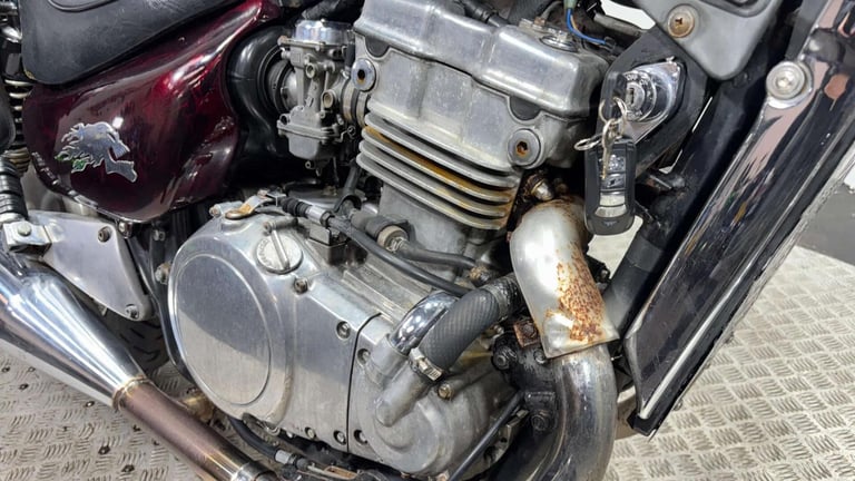 Kawasaki En 1995 27K NON RUNNING PROJECT BIKE CRUISER 500CC