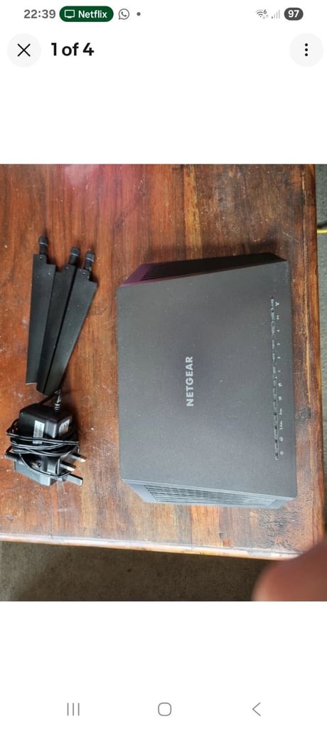 image for Netgear Nighthawk AC1900 Smart WiFi Router Model: R7000