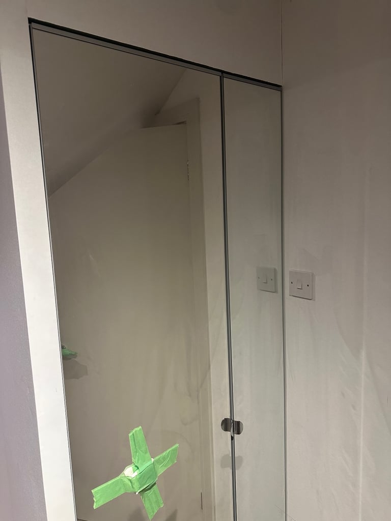 image for Mirrored cupboard doors