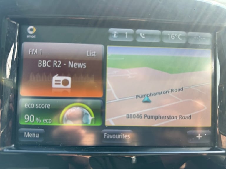 2016 smart forfour 1.0 Edition Black Hatchback 5dr Petrol Twinamic Euro 6 (s/s) (71 ps) Hatchback...