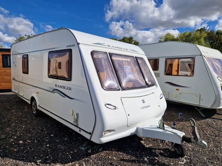 2006 Compass Rambler 18/4L Single axlle 4 Berth Motor Mover Fixed Bed L shape