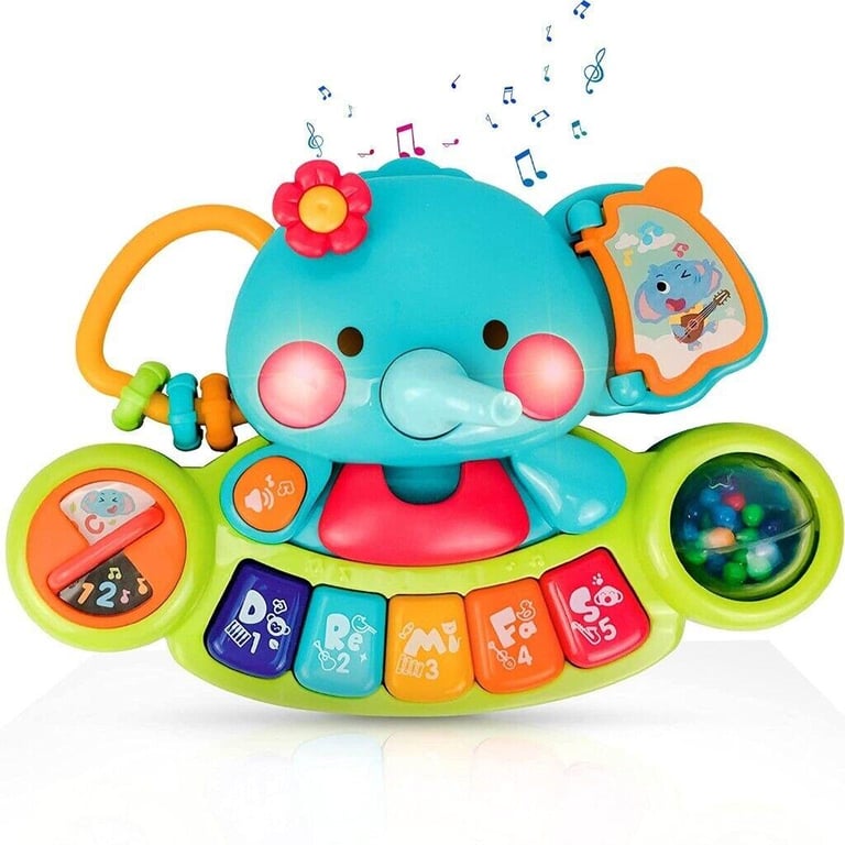 Wholesale EastSun Early Educational Musical Elephant Toy For 6 Months Baby (64 Units, £5.49/Unit)