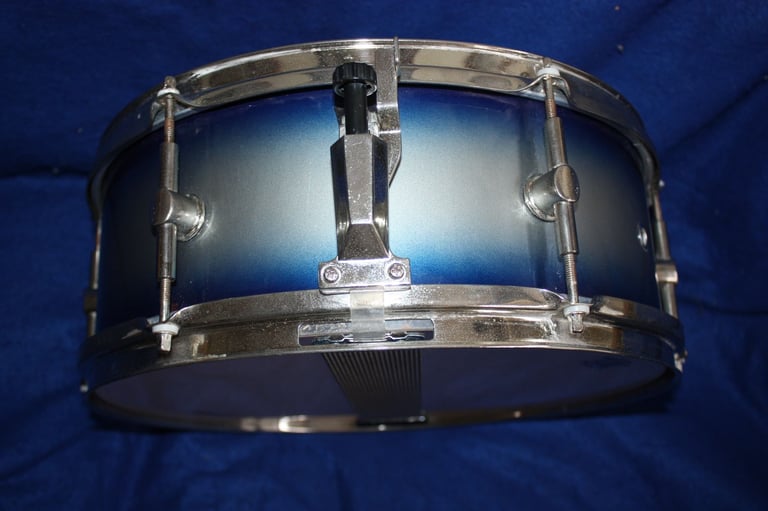 Mapex Limited Edition Ice Blue 14in x 5in Wooden Refurbished Snare Drum ~ £85 ono