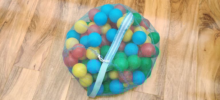 image for Bag of coloured ball pit balls 