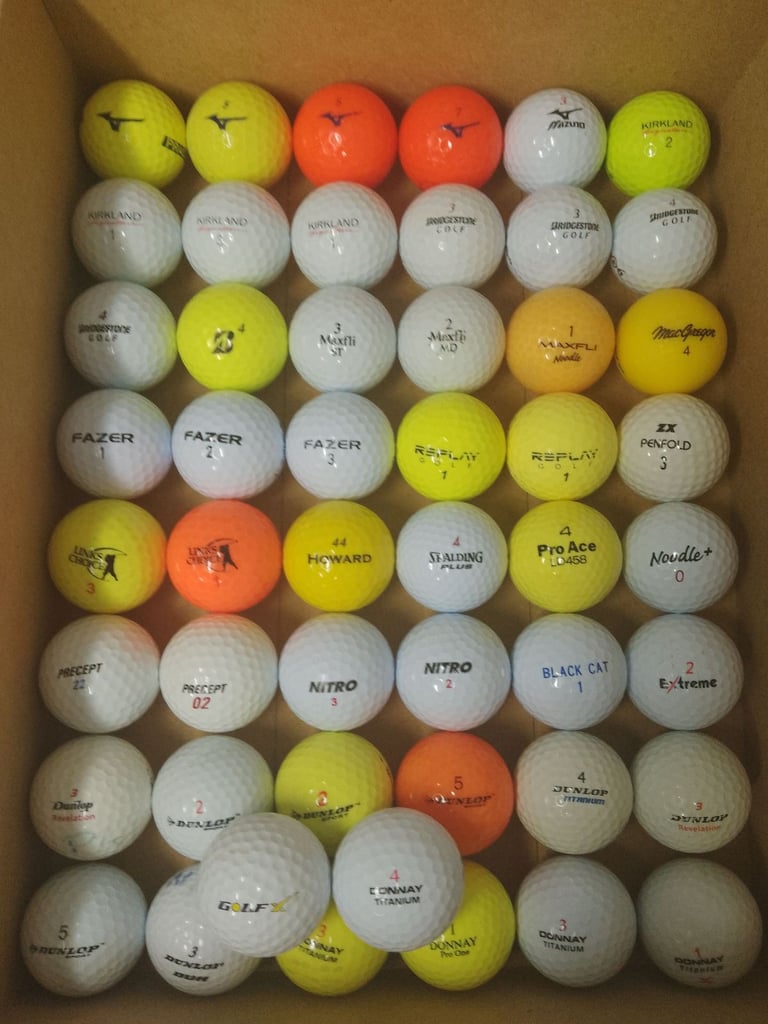 image for 50 MIXED GOLF BALLS £10