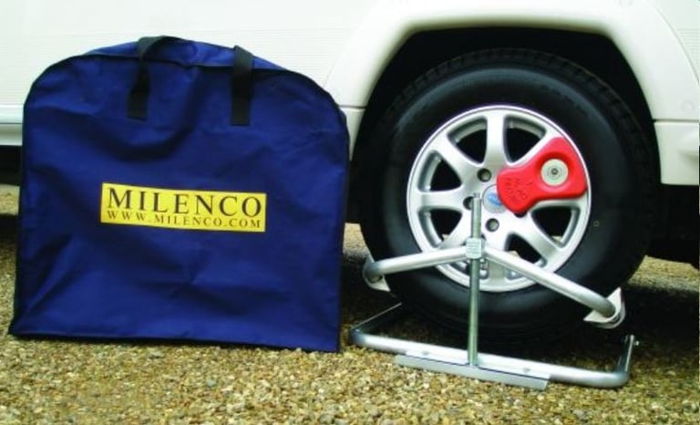 Milenco Caravan aluminium leveller - No need for ramps