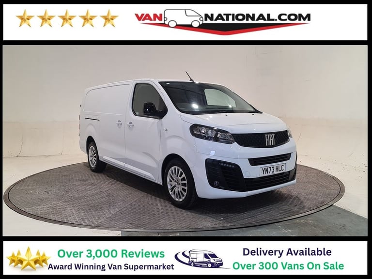 FIAT SCUDO 2.0 BLUEHDI PRIMO L2 H1 P/V 145 BHP LWB DIESEL