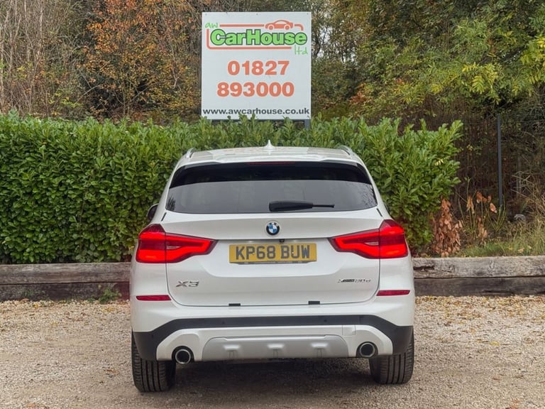 2018 68 BMW X3 3.0 30D XLINE SUV 5DR DIESEL AUTO XDRIVE EURO 6 (S/S) 