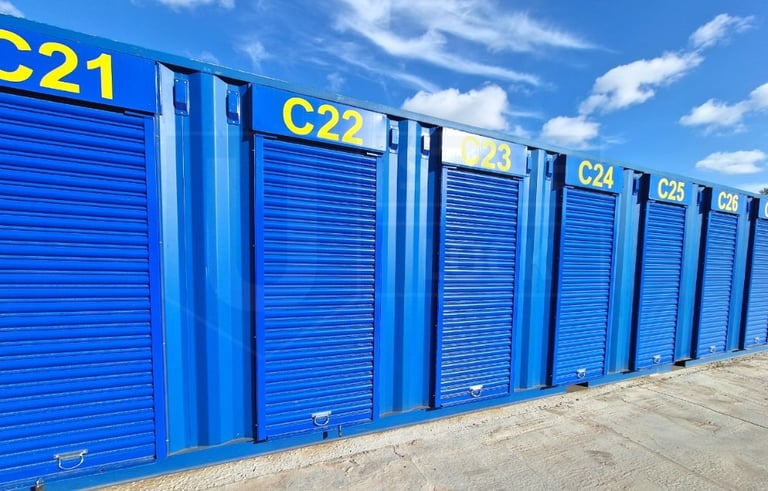 Self Storage Container Unit To Rent For Business & Personal Use - Birmingham - UStore ULock