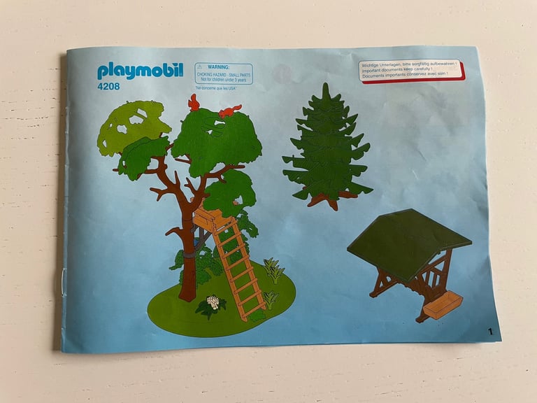 image for Playmobil 4208 Forest Ranger with lookout seat