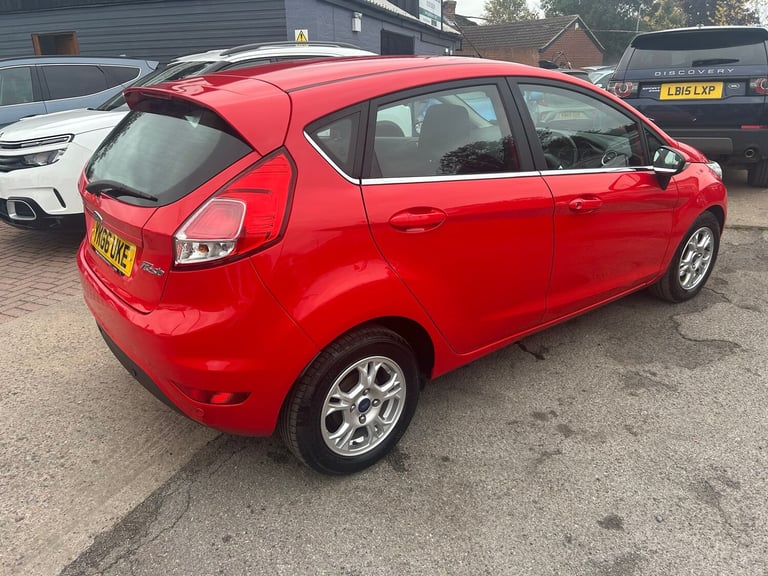 2016 Ford Fiesta 1.5 TDCi ECOnetic Zetec Hatchback 5dr Diesel Manual Euro 6 (s/s) (95 ps) Hatchba...