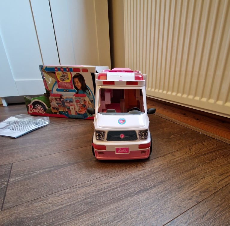 Barbie Ambulance complete & barely used