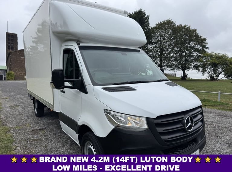 2021 Mercedes-Benz Sprinter 2.0 315Cdi Lwb 3.5t. 4.2m. Luton Tail Lift (NEW BODY) Euro 6 150Bhp L...
