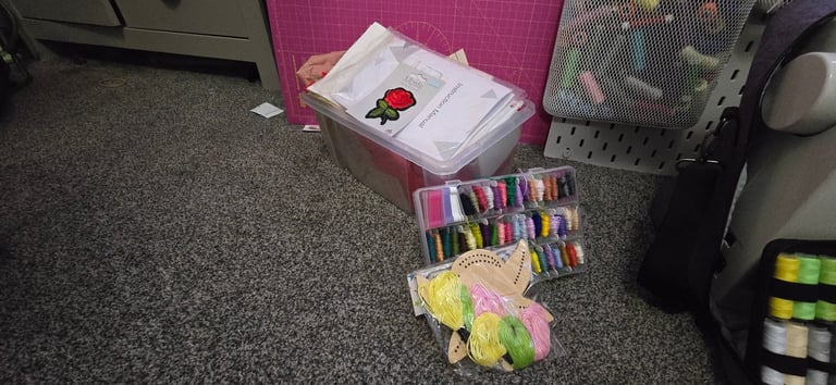 Total sowing station including unused sowing machine.