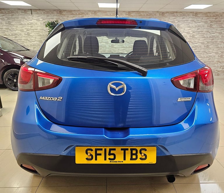 MAZDA MAZDA2 1.5 SKYACTIV-G SE Blue Manual Petrol 2015 WARRANTY 12 MONTHS MOT