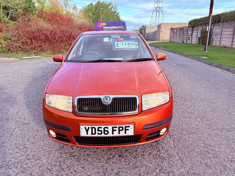 2006 56 SKODA FABIA 1.2 12V HTP AMBIENTE PETROL MANUAL LOW MILES AMAZINGHISTORY 