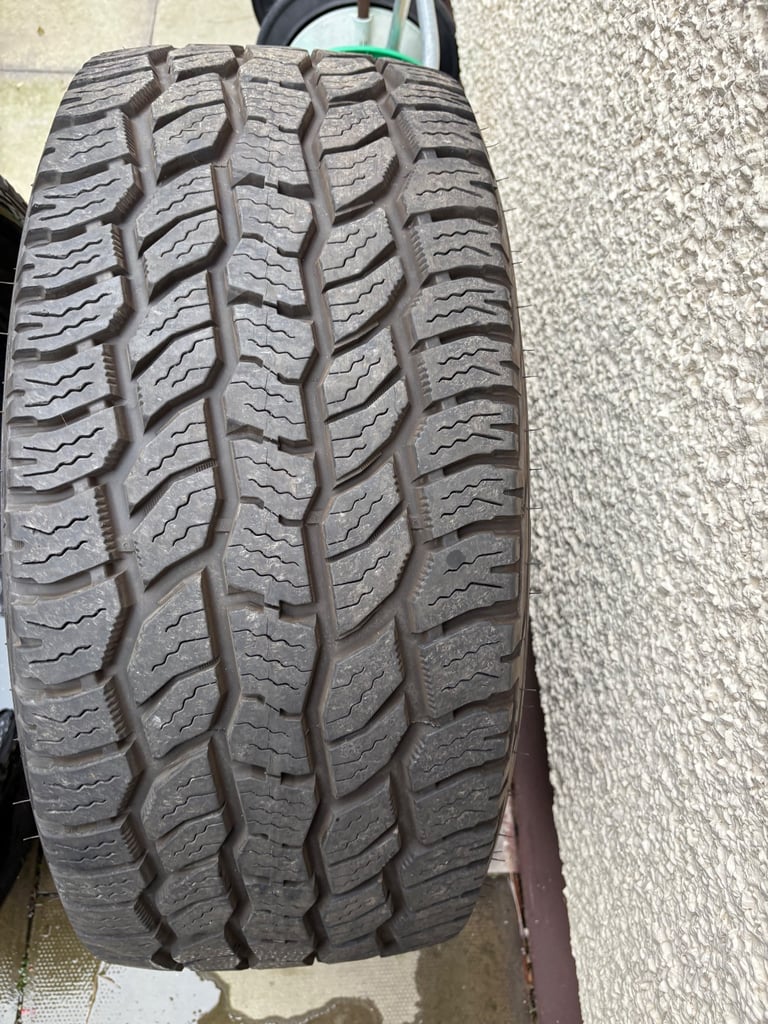 Cooper discovery 285x50x 20 all terrain tyres . 