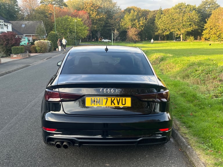 2017 Audi A3 1.4 TFSI Black Edition 4dr S Tronic SALOON Petrol Automatic