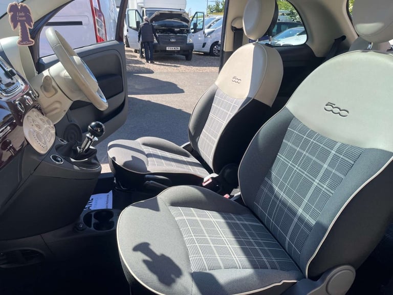 2015 Fiat 500 1.2 500 Lounge 3dr Hatchback Petrol Manual