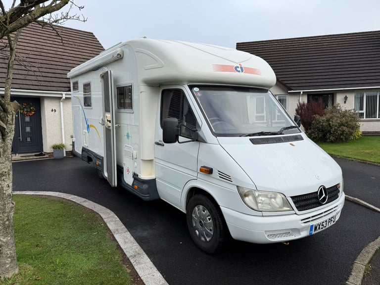 2003 Mercedes motorhome with automatic gearbox 