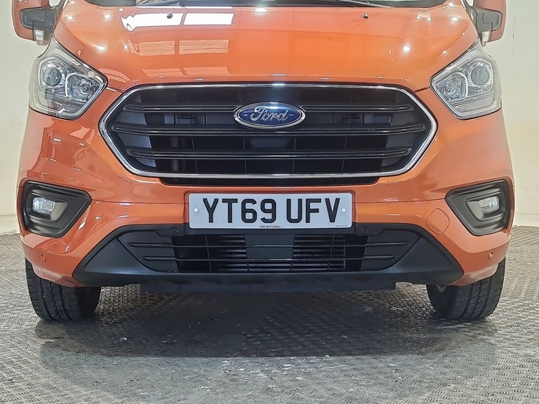 ORANGE FORD TRANSIT CUSTOM 2.0 280 ECOBLUE LIMITED PANEL VAN 5DR L1 H1 EURO 6 1