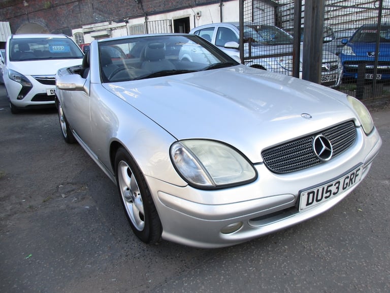 2003 (53) MERCEDES SLK 200K , CONVERTABLE , PETROL , CAZ &amp; ULEZ EXEMPT 
