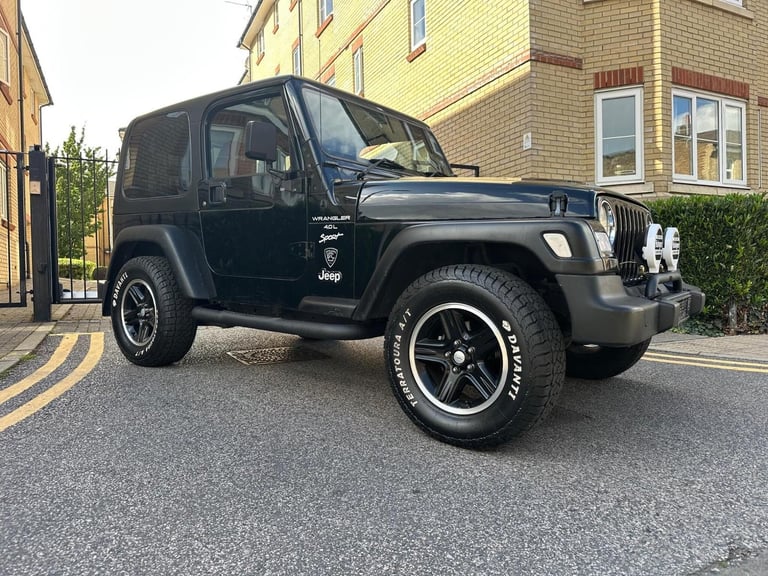 2001 Jeep Wrangler 4.0 Sport Hard Top 4x4 3dr