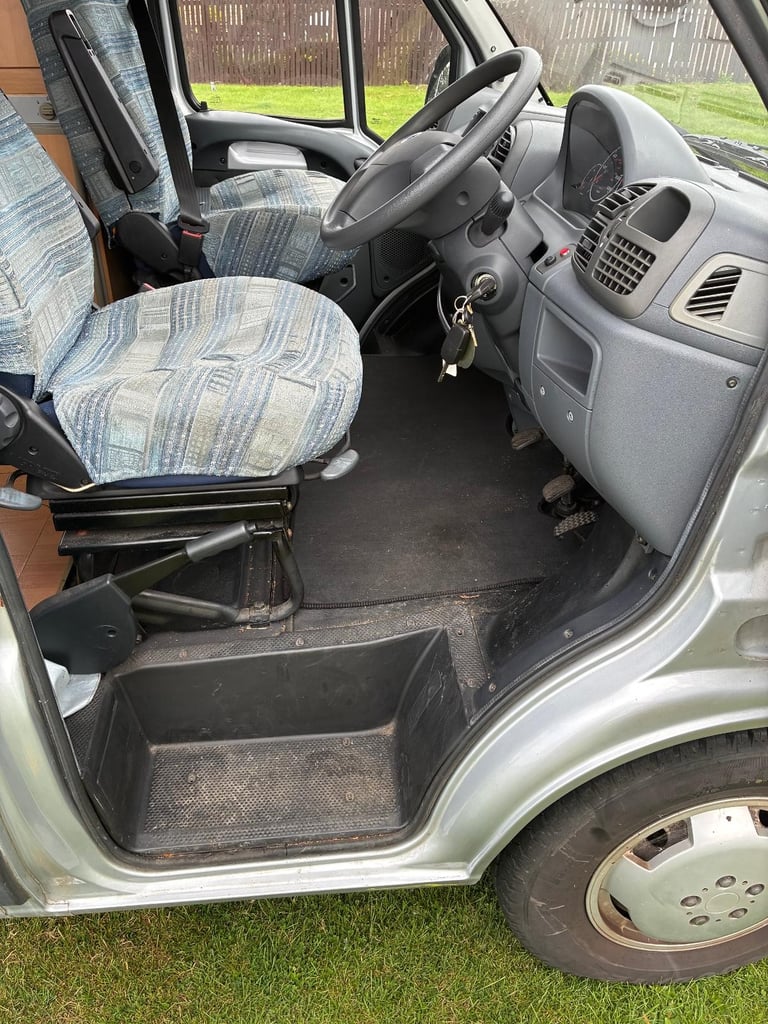Fiat adria Campervan fixed bed