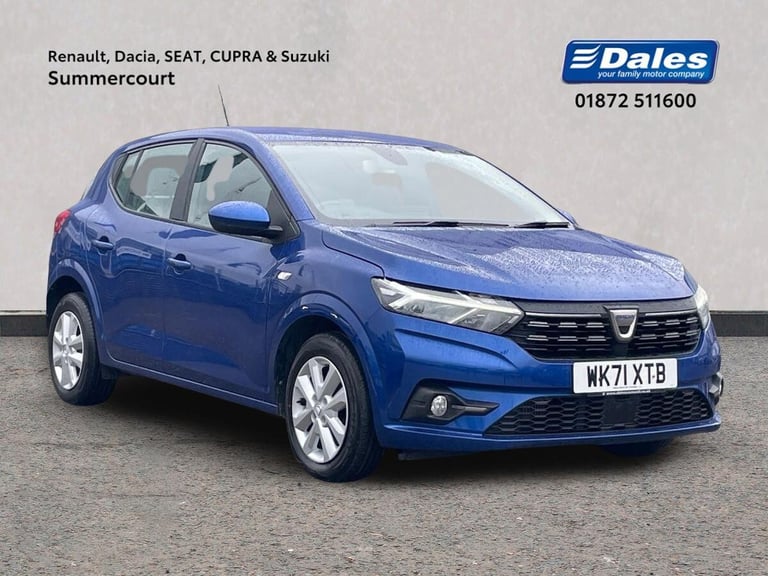 image for 2022 Dacia Sandero Sandero 1.0 TCe Comfort 5Dr Ha Hatchback Petrol Manual