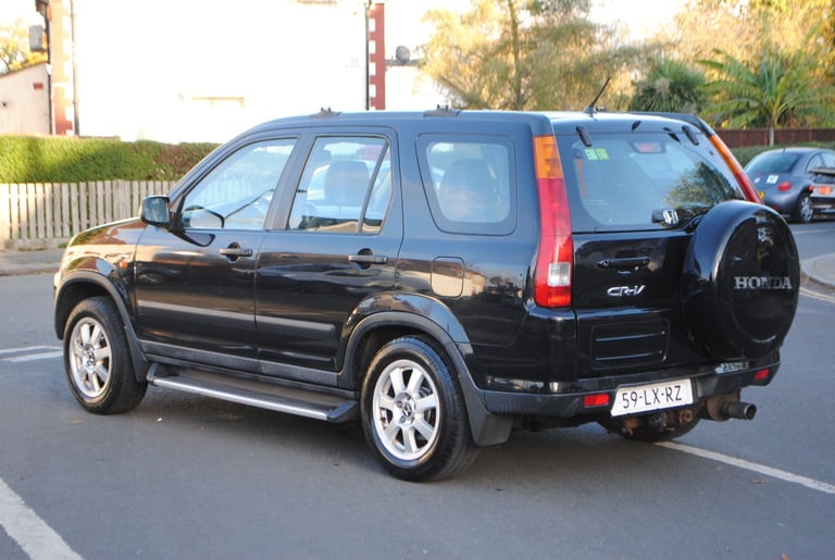 LHD/LEFT HAND DRIVE HONDA CR-V 2003 4X4,AUTOMATIC,SAT-NAV,FULL LEATHER,EXCELLENT CONDITION