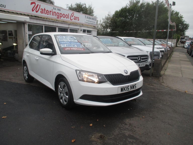 2015 Skoda Fabia 1.0 S Euro 6 (s/s) 5dr HATCHBACK Petrol Manual